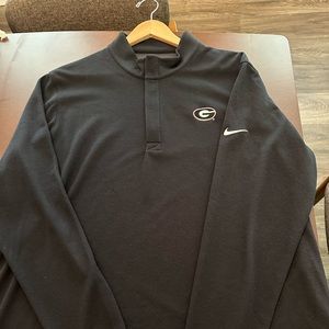 Nike Men’s XL Georgia Bulldogs (UGA) quarter zip jacket